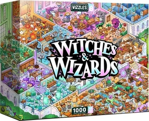 Vizzles Witches and Wizards 1000pc Jigsaw Puzzle - Picture 1 of 9