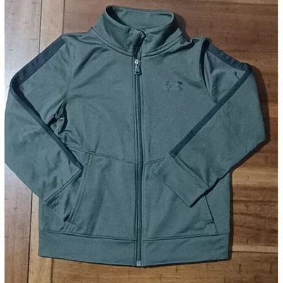 Chaqueta Under Armour Youth XS Manga Larga Cremallera Completa Ligera OD Verde Ejército Foto 1 de 3