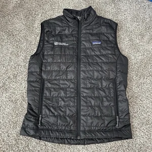 Patagonia Nano Puffer Vest Full Zip Men’s Size Small Black - Picture 1 of 10