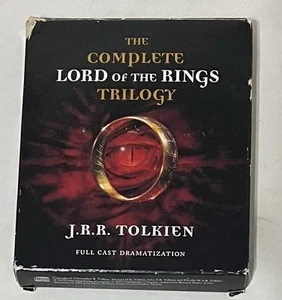 Complete Lord of the Rings Trilogy By J.R.R. Tolkien (Audiobook, 2002) 9 CD Set - Imagen 1 de 5