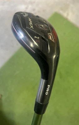 Callaway Apex Pro 21 2 18* híbrido Aldila NXT GEN X grafito rígido con cabeza Foto 1 de 4