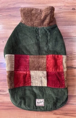 Chaqueta Woolrich Pet Pana Patchwork Marrón Verde Exterior Perro MED LRG? Foto 1 de 4