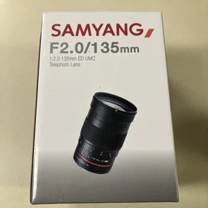Samyang 135mm F2.0 ED UMC Lens for Canon EF Mount - Picture 1 of 5