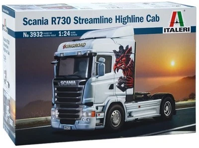 ITALERI - Camion solo 4x2 SCANIA R730 Streamline Highline Cab en kit à peindr... - Photo 1/4