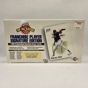 1996 Best Cards Franchise Player Signature Edition Box Andruw Jones Auto SEALED - Picture 1 of 6