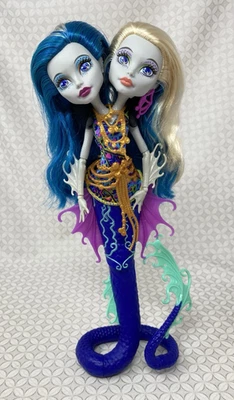 Cinturón superior muñeca Mattel Monster High Great Scarrier Reef Pearl & Peri Serpentine Foto 1 de 4
