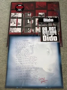 DIDO - NO ANGEL RED MARBLED DELUXE PACKAGING LP VINYL & SIGNED PRINT & STICKERS - Picture 1 of 7