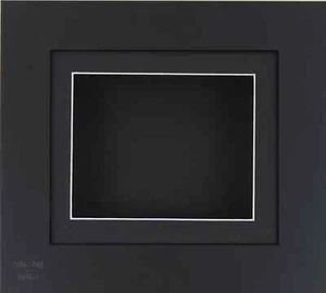 New Black Deep Box Display Frame / Objects Crafts 3D Art Baby Casts Black Mount - Picture 1 of 3