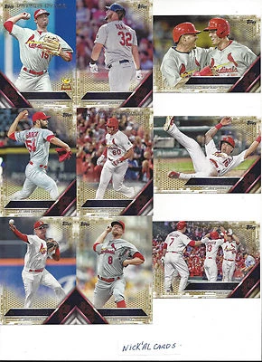2016 Topps 2 Gold #/2016 Mike Leake St. Louis Cardinals #578 READ!!! - Image 1 of 2