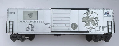 K-Line O K765-7426 Massachusetts Commemorative Classic Box Car Bank Quoter 1 - Image 1 of 4