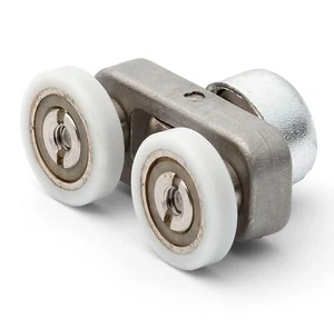 1 x Twin Shower Door Roller/Runners/Rollers 18mm Wheels Diameter, Merlyn E7