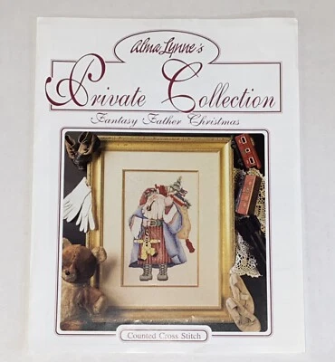 Alma Lynne Fantasy Father Christmas Private Collection Cross Stitch Chart - Image 1 of 4