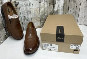 Clarks Collection Northham Race Braun Leder Halbschuh Herren Größe 10,5 M - Bild 1 von 12