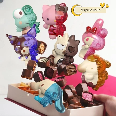 Sanrio Candy Chocolate Series 2 Blind Box Confirmed Figure Hot Toys Girl Gifts Cover