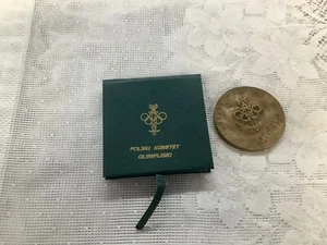 Polski Komitet Olimpijski Bronze 1984 Olympia Medaillon - Bild 1 von 7