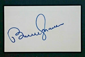 Bobby Murcer (d.2008) New York Yankees Signed Autographed 3x5 Index Card JSA COA - Picture 1 of 8