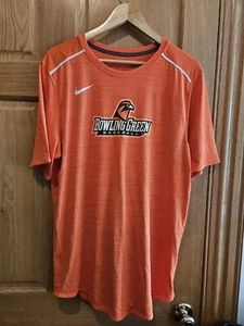 Vintage Bowling Green Falcons Nike Dri Fit T-Shirt Mens Size Large - Picture 1 of 3