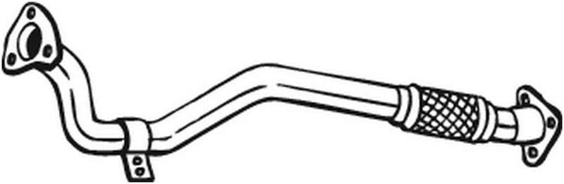 150 CV TUBO GAS SCARICO PER VAUXHALL Vectra MK II (C) GTS Z02 1.9 CDTi 16V KW 11 - Immagine 1 di 1