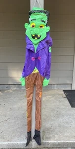 Frankenstein Windsock Halloween Decoration Collapsible 5ft Full Length - Picture 1 of 12