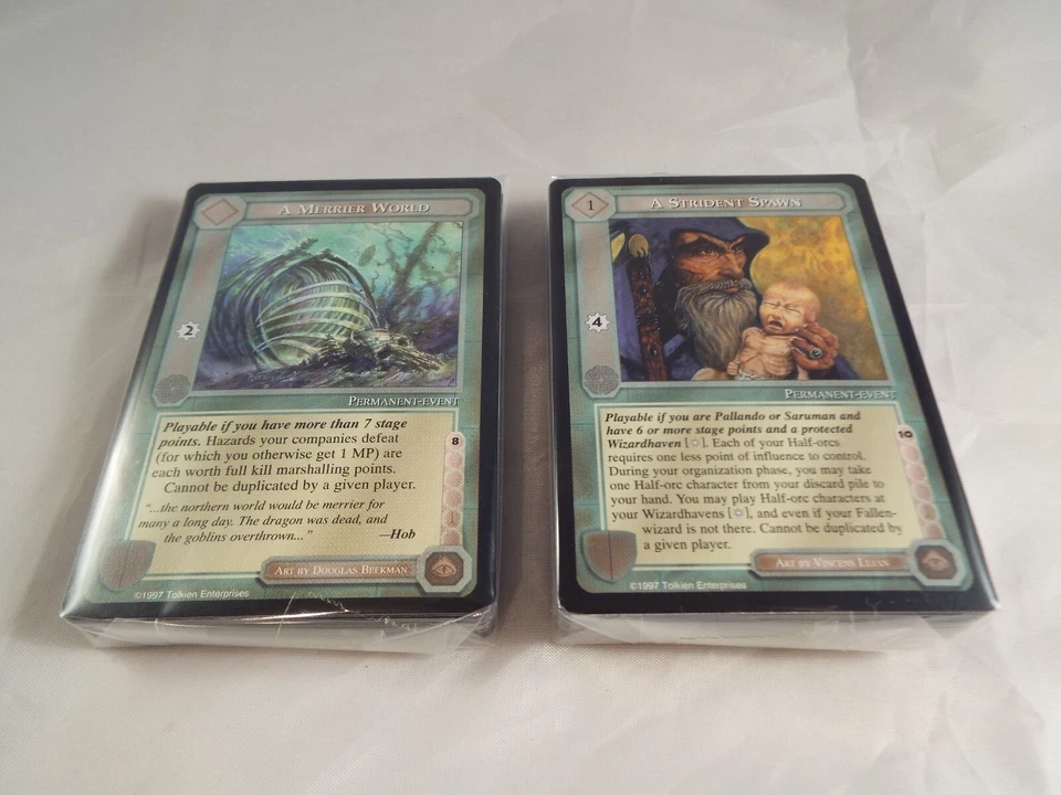 MIDDLE EARTH THE WHITE HAND COMPLETE COMMON AND UNCOMMON SET OF 75 CARDS - Image 1 of 1