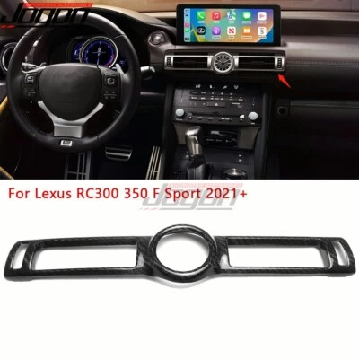 For Lexus RC300 350 RC F SPORT 2021-24 Carbon Console Air Conditioner Vent Cover - Image 1 of 4
