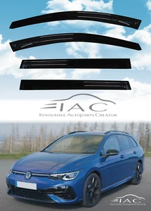For Volkswagen Golf Variant 2022-ON Window Visor Vent Sun Shade Rain Guard Door - Picture 1 of 6