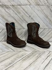 Ariat Fatbaby Heritage Brown Leather Cowgirl Boots Women's 10020062 Sz 7.5B