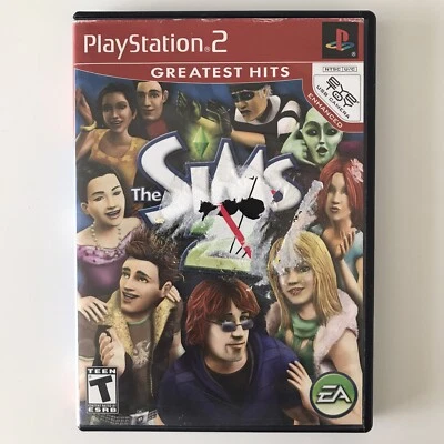 The Sims 2 Greatest Hits PlayStation 2 PS2 (Complete) - Tested and Working - Image 1 of 4