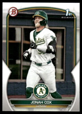 2023 Bowman Draft #BD-135 Jonah Cox - Image 1 of 2