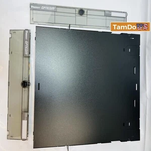 PANDUIT FCE2U OPTICOM BLACK 2 RU 8 FAP RACK MOUNT FIBER ENCLOSURE - Picture 1 of 4