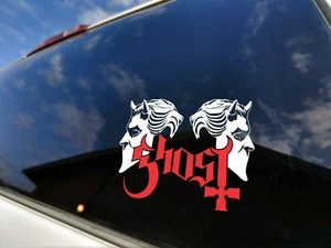 Calcomanía de vinilo Nameless Ghoul Ghost 2 colores - Imagen 1 de 3