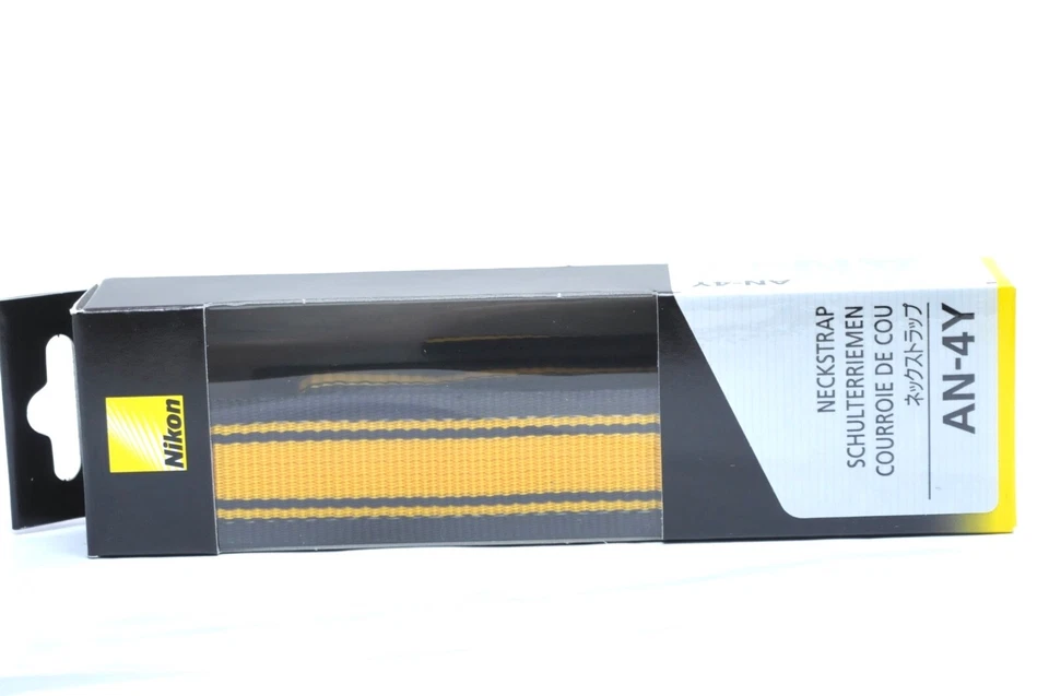 Nikon An-4y Nylon Neck Strap - Yellow 638