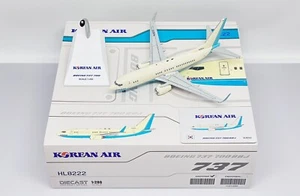 JC WINGS KOREAN AIR BOEING B737-700 1:200 DIECAST MODEL EW2737009 IN STOCK - Picture 1 of 3