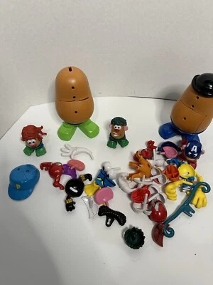 Lote Mr. Cabeza de patata héroes de Marvel y otros accesorios 25 piezas Foto 1 de 4