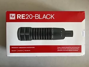 Electro Voice EV RE20-Negro micrófono de estudio tipo F.01U.388.793 - Imagen 1 de 4