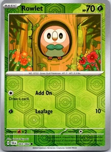 Rowlet 003/064 - Shrouded Fable Reverse Holo| Mix&Match - Picture 1 of 2
