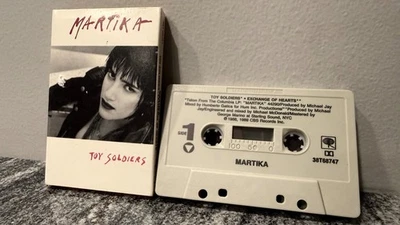 Martika Toy Soldiers Exchange of Hearts Cassette 1989 Columbia - Image 1 of 3