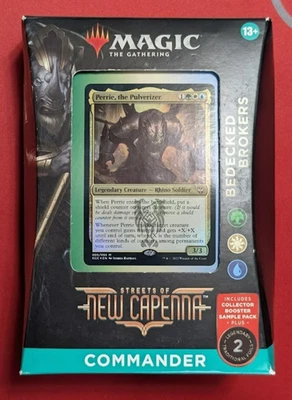 Sealed Commander Deck BEDECKED BROKERS Magic the Gathering New Capenna MTG - Image 1 of 2