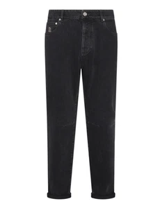 Pantalones Brunello Cucinelli gris oscuro para hombre $995 - Imagen 1 de 10