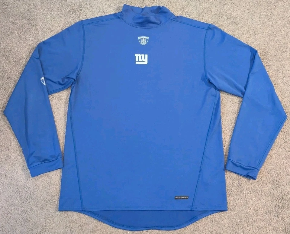 Camisa masculina gola alta vintage Y2K Reebok NFL Equipement New York Giants 3XL - Imagem 1 de 4