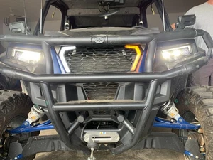 Blinker Plug and Play Street Legal Turn Signal Kit Horn For Polaris General 1000 - Bild 1 von 13