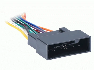 Arnés de cableado de radio de repuesto Metra 70-1729 con enchufe OEM Foto 1 de 4