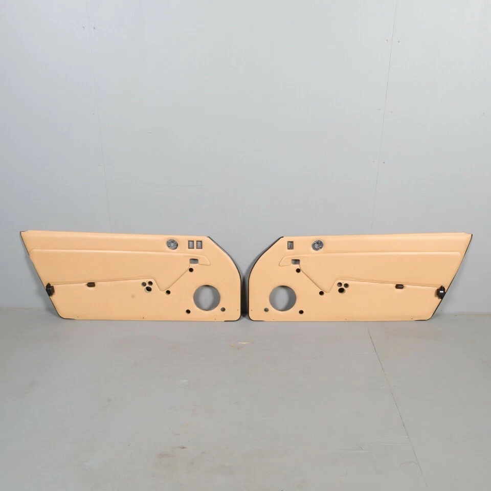 1995-1998 Porsche 911 993 Door Panels Pair Set Left Right Pair Beige OEM Used - Image 1 of 4