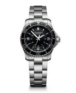Nuevo Victorinox Swiss Army Maverick Pequeño Cuarzo Negro Reloj Mujer 241701 - Imagen 1 de 1