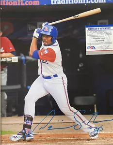 Dominic Smith Signed Autographed New York Mets 11x14 Photo PSA/DNA Certed - Picture 1 of 2