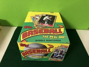 1987 Topps Baseball Wax Box 36 Unopened Packs Bonds McGwire Bo Jackson Rookies - Bild 1 von 7