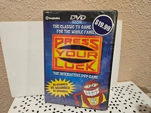 Press Your Luck - Interactive DVD Game (DVD, 2007) NEW & SEALED - Imagen 1 de 2