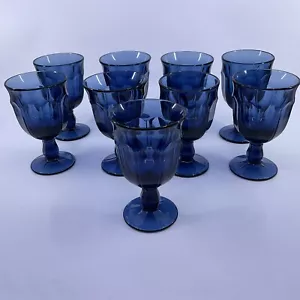 Noritake Colonial blu scuro provinciale vino/succo 6 once set di 9 - Foto 1 di 18