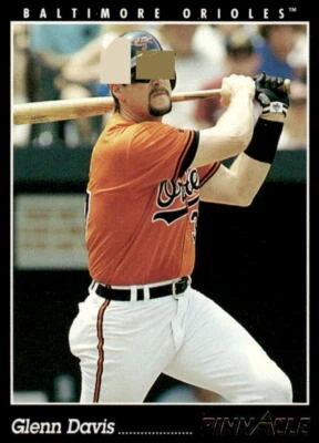 1993 Pinnacle #217 Glenn Davis - Image 1 of 2