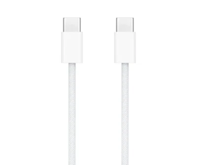 2 x New Apple USB-C 60W Charging Cables - Woven/Braided iPhone/MacBook/iPad - 1m - Image 1 of 3